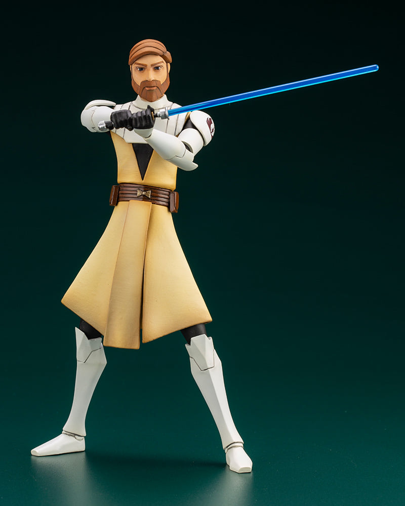 Kotobukiya Star Wars Clone Wars Obi-Wan Kenobi ArtFX+ Statue